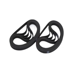 Dây đai răng GT2 - bọc sợi PU nâu bản 6mm vòng kín chu vi 188mm (4 cái) cho máy in 3D VORON 2.4