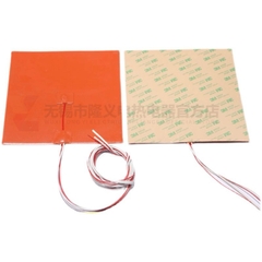 Tấm gia nhiệt sưởi ấm cao su silicone sưởi điện bàn nhiệt máy in 3D