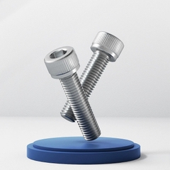 Ốc bulong lục giác đầu trụ inox 304 M6 đường kính ren 6mm dài 10mm, 15mm, 20mm, 25mm, 30mm, 40mm, 50mm, 60mm, 70mm, 80mm