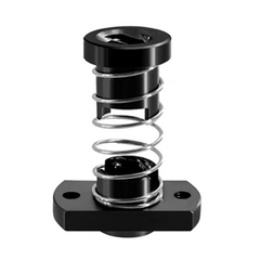 Đai ốc vitme bước 2mm chất liệu đồng, POM bền bỉ, chống rơ và chống ồn.