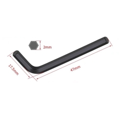 Thanh vít lục giác thép cúng tôi đen dùng vặn ốc lục giác từ M2 đến M5