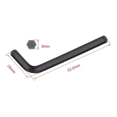 Thanh vít lục giác thép cúng tôi đen dùng vặn ốc lục giác từ M2 đến M5