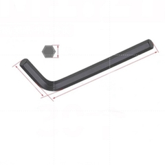 Thanh vít lục giác thép cúng tôi đen dùng vặn ốc lục giác từ M2 đến M5