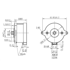 Động cơ bước step motor chẩn NEMA14 làm motor đùn nhựa cho máy in 3D