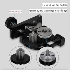 Bộ bánh răng HGX chế tạo đầu đùn nhựa cho máy in 3D