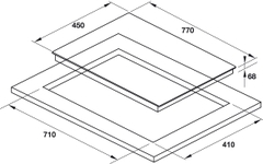 Bếp từ 2 vùng nấu Hafele HC-I772D 536.61.645