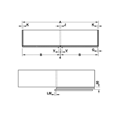 Phụ Kiện Cửa Trượt Bằng Mặt Hafele 406.11.205
