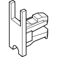 Bộ Phụ Kiện Cửa Trượt Tủ Kính Hafele 415.13.104