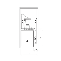 Rổ Chén Đĩa Di Động 900mm Cucina Hafele 504.76.008