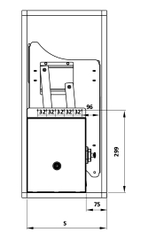 Rổ Chén Đĩa Di Động 800mm Cucina Hafele 504.76.137