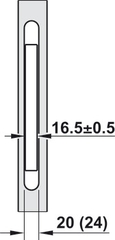 Thân Khoá DT700 Hafele 917.81.723