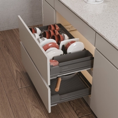 Rổ Kéo Dưới Cho Xoong Nồi Dining Agent 900mm Hafele 545.14.312
