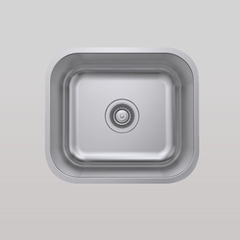 Chậu inox Hafele HS20-SSN1R50 / 1 Hộc rửa, Mã số 567.24.000