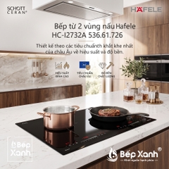 Bếp Từ Âm 2 Vùng Nấu Hafele HC-I2732A 536.61.726