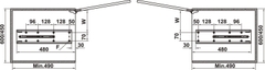 Tủ đồ khô Hafele Kara Swing 548.65.842