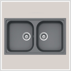 Chậu đá Hafele HS19-GEN2R90 Màu xám, Mã số: 570.35.580