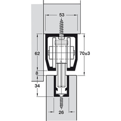 Bộ Các Thành Phần Hawa Junior 160/B Hafele 941.60.002