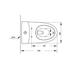 Bồn Cầu 1 Khối Sapporo Hafele 588.79.406