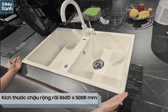 Chậu Rửa Chén Blancozia 9 Màu kem, Mã: 567.68.649