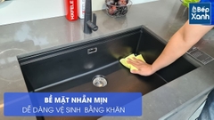 Chậu đá Hafele HS20-GED1S80 / Màu đen, Mã số: 570.30.300