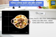 Bếp từ 3 vùng nấu Hafele HC-I603D 536.61.631