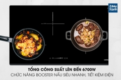 Bếp từ 3 vùng nấu Hafele HC-I773D 536.01.905/ Nhập Khẩu Tây Ban Nha/ Kính Schott Ceran Germany