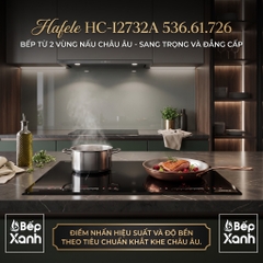 Bếp Từ Âm 2 Vùng Nấu Hafele HC-I2732A 536.61.726