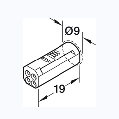 Dây dẫn có kẹp Hafele 833.95.702