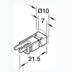 Dây nối cho dải đèn LED Hafele 833.89.196