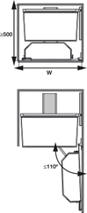 Tủ Đồ Khô 450mm Tandem Pantry Hafele 545.93.431