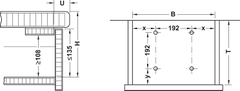 Bàn Ủi Đồ Lắp Trong Ngăn Kéo Hafele 568.60.764