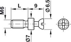 Thân O6LK =KL Hafele 263.21.826