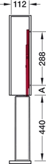 Rổ Kéo 150mm No.15 Hafele 545.61.063