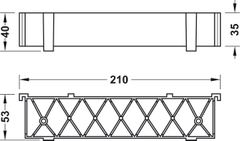 Tấm đệm cho bộ giảm chấn Hafele 405.11.401