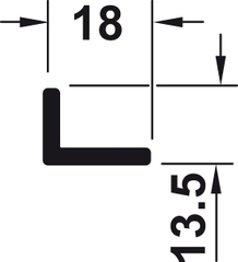 Ray Trượt Dưới Dài 3000mm Hafele 409.60.903