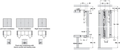 Bộ Phụ Kiện Cửa Concepta Folding 25 Trái Hafele 408.31.000