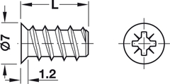 Vít varianta 5/10.5mm Hafele 012.14.910