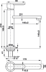Vòi Lạnh Vigor 100 Hafele 495.61.138