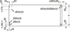Phụ kiện bàn xoay Hafele 646.31.004