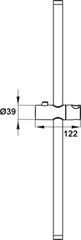 Thanh Trượt 650R Cho Sen Tay Hafele 485.60.704