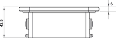 Kệ Kính Trắng 150 Hafele 495.80.237