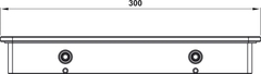 Kệ Kính Đen 300 Hafele 495.80.243