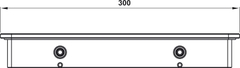 Kệ Kính Trắng 300 Hafele 495.80.238