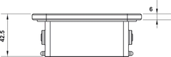 Kệ Kính Trắng 300 Hafele 495.80.238