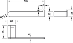 Bộ Phụ Kiện Nhà Tắm Chiba Hafele 499.98.351