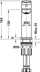 Vòi Trộn Uni 100 Hafele 495.61.129
