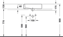 Chậu Rửa Lavabo Đặt Bàn Vero Duravit Hafele 588.45.024