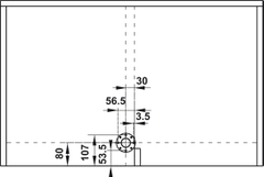 Bộ Rổ Góc Mezzo Xoay 180° Hafele 548.37.001