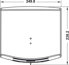 Máy Sấy Tay H238 Hafele 983.64.002