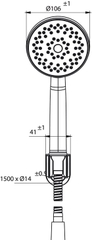 Bộ Sen Tay Airsense 100R Hafele 495.60.685